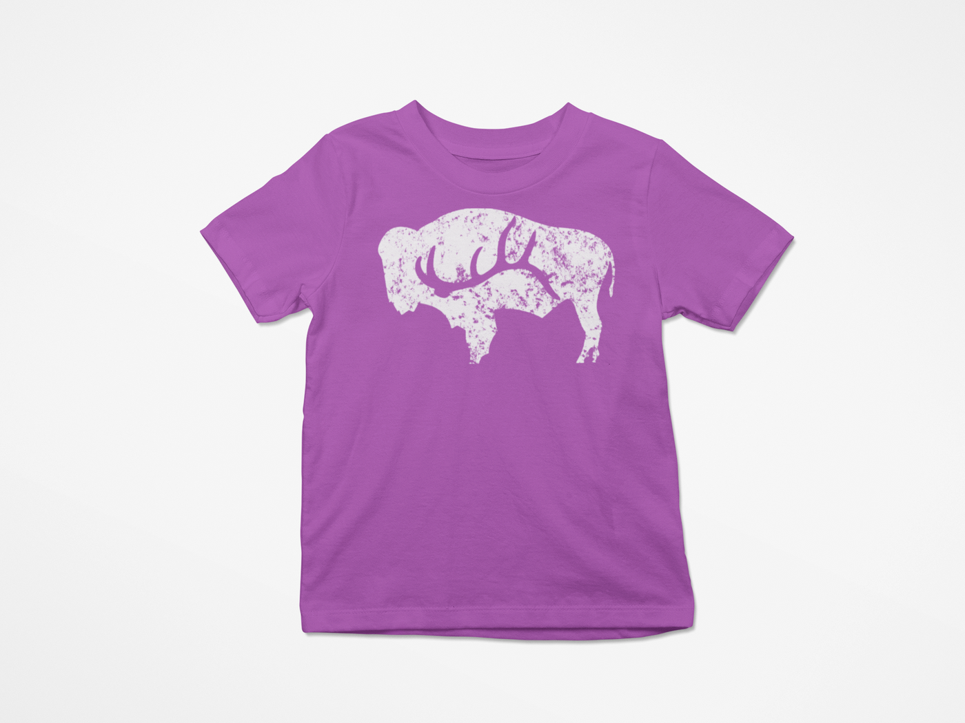 Kids Bison Wyoming Shed