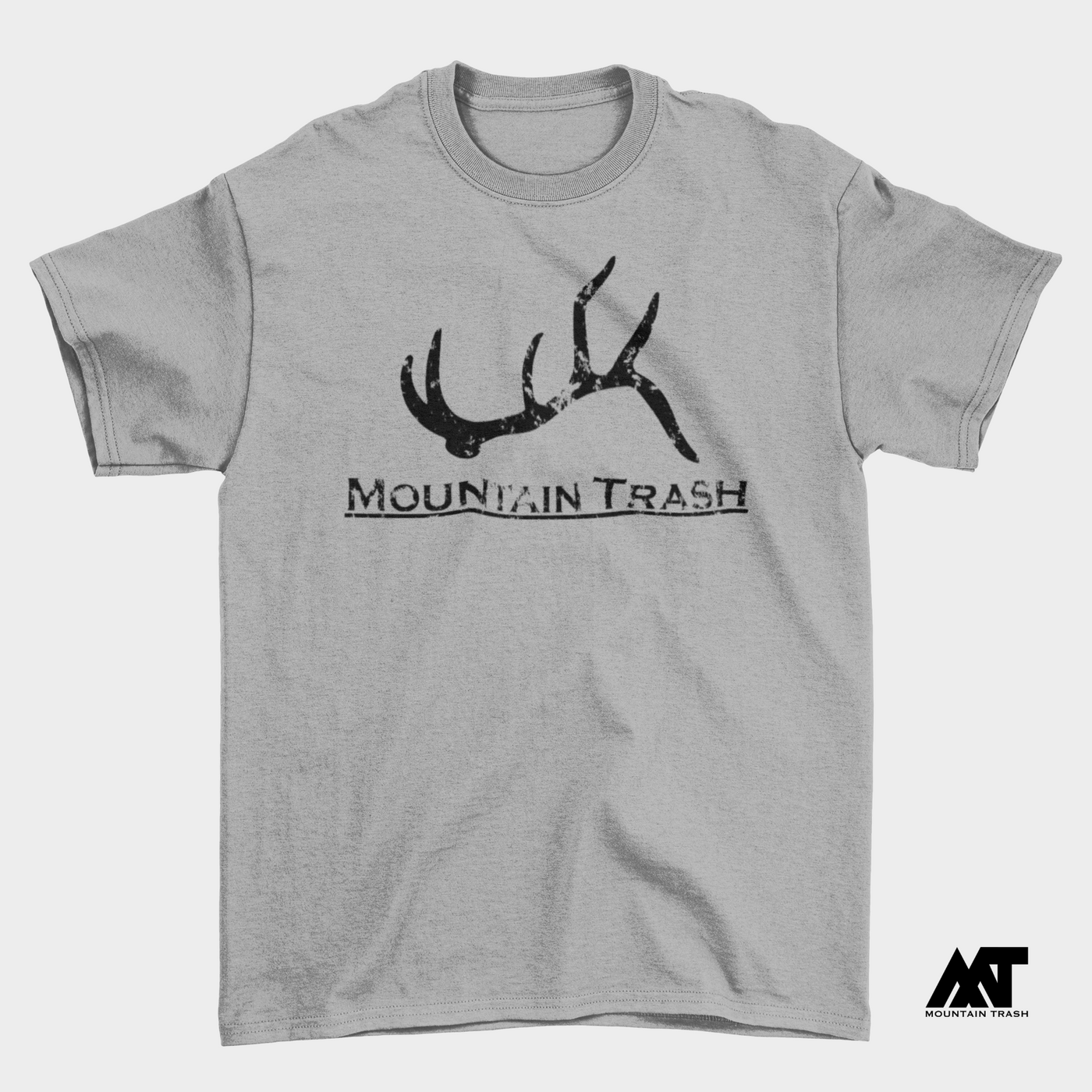 Wyoming Shed T-shirt - Heather Grey