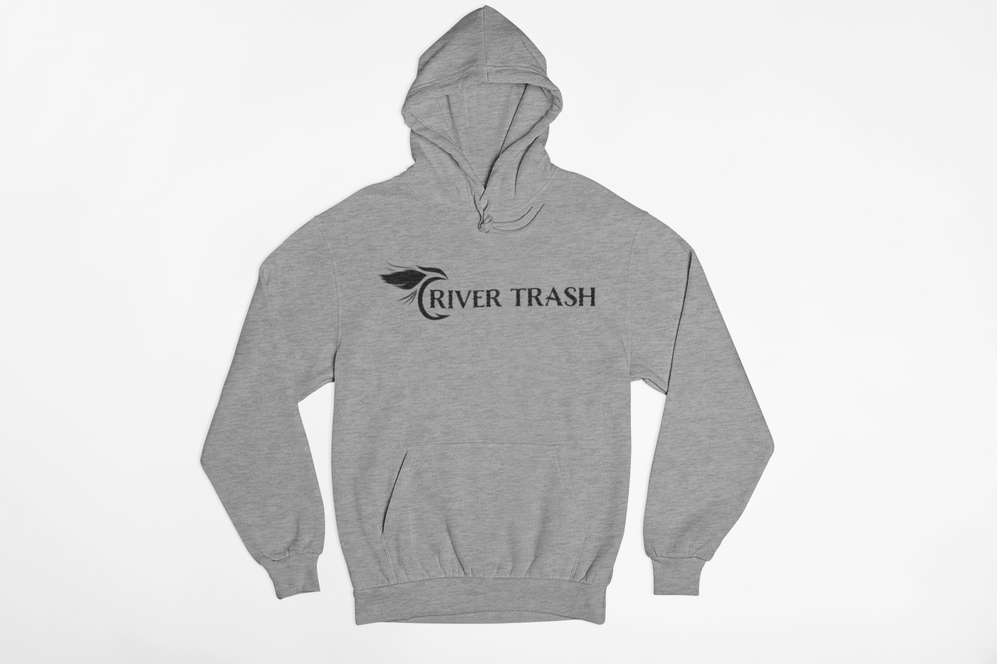River Trash Fly - Heather Grey Sweatshirt