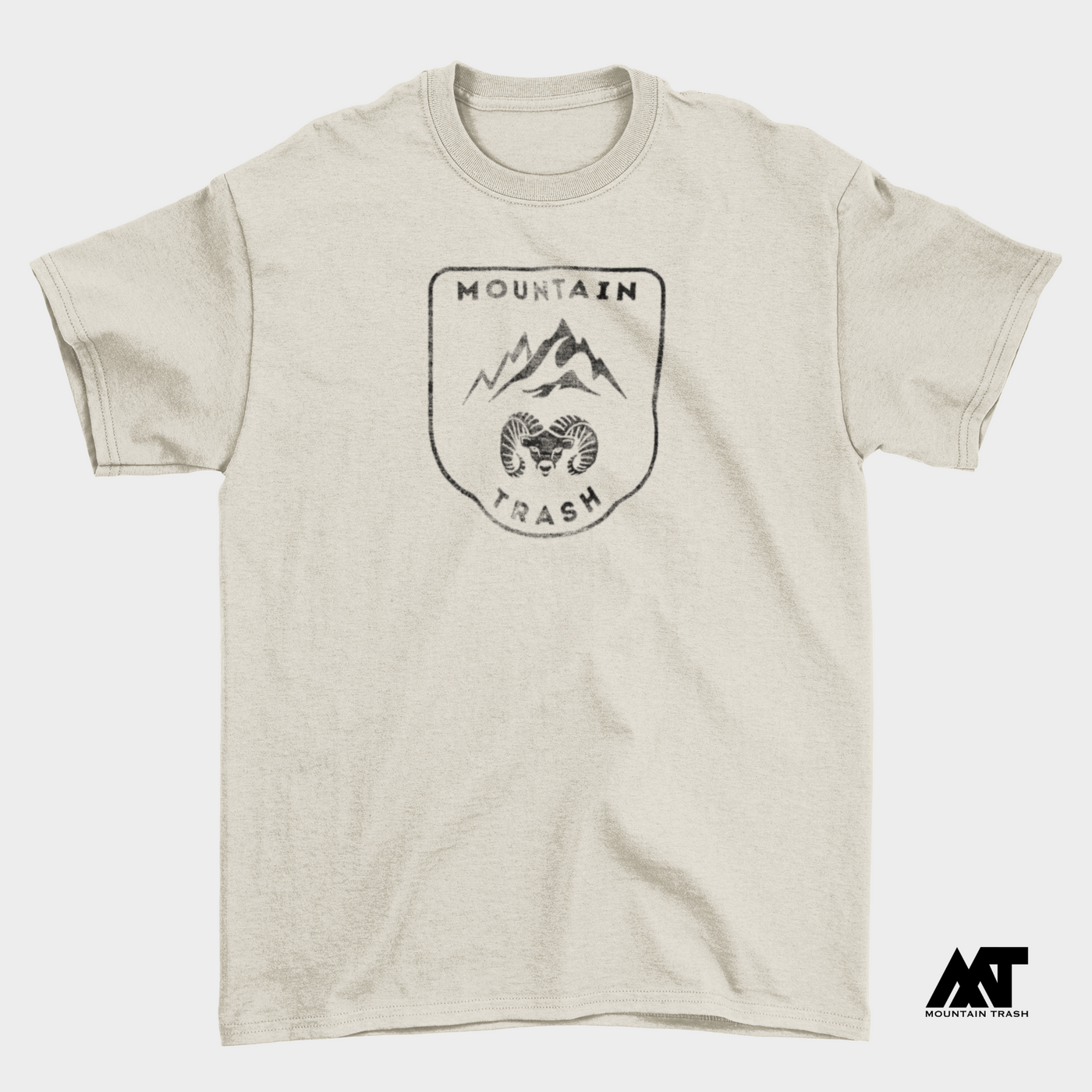 Sheep Badge T-shirt - Sand