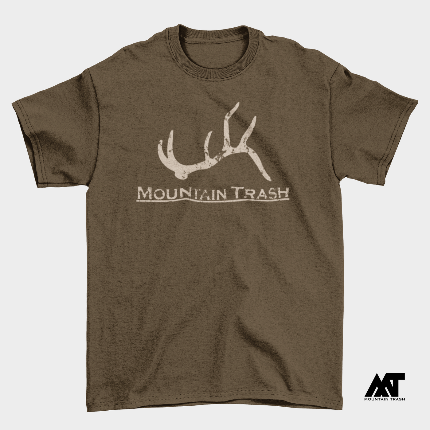 Wyoming Shed T-shirt - Heather Brown
